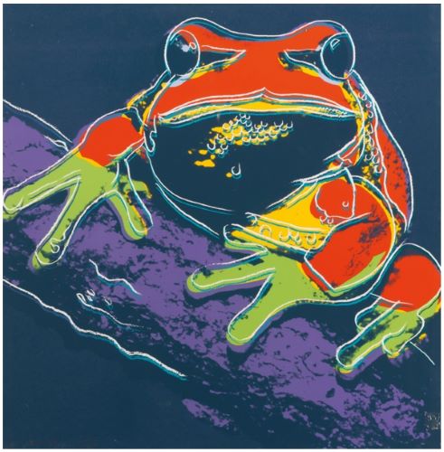 アンディウォーホル「カエル」の買取作品画像